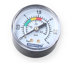 Astralpool manometer zandfilter 0 - 3 bar (1/8'')