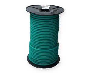 Zwembadafdekking elastiek 8mm groen p/m