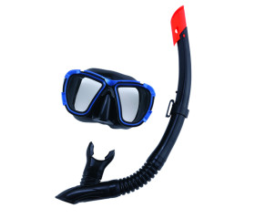 Hydro-Pro Blacksea snorkelset (Blauw)