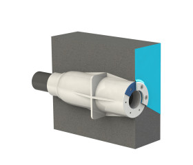 Duravision wanddoorvoer PVC buis 50mm & 60mm