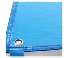 Luxe foamafdekking 7,00 rond (Blauw)