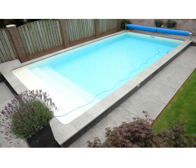 Premium zelfbouwpakket bouwkundig zwembad 5,00 x 9,00 x 1,50m 