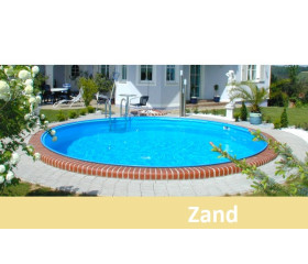 Staalwand Zwembad 4,50 x 1,50m (Zandkleur 0,8mm)