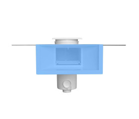 BWT Aquareva hoge waterlijn skimmer - blauw