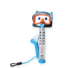 Zwembad thermometer divers pinguin