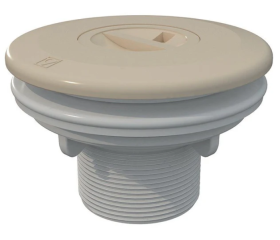 Astral stofzuigeraansluiting voor folie zwembaden beige