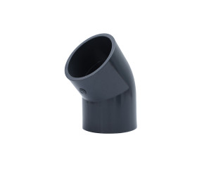 PVC Knie 45 Graden 63mm (Lijmmof) Drukfitting voor Zwembad & Vijver
