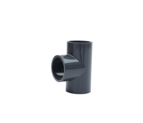 PVC T-stuk 90 Graden 50mm (3x Lijmmof) Drukfitting voor Zwembad & Vijver