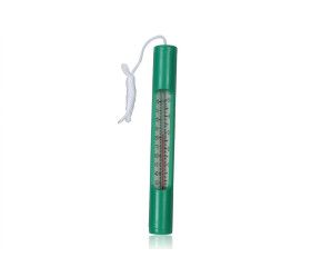 Groene zwembad thermometer 16cm
