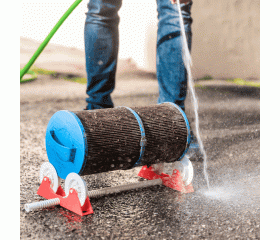 Nodi-Roller Filterreiniger – Maak een einde aan handmatig schrobben!