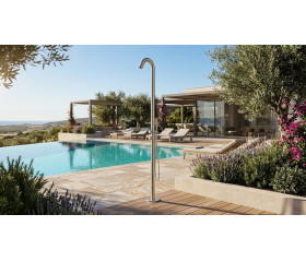 RVS buitendouche Model Breeze
