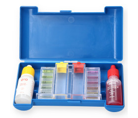 Testkit voor pH-waardes en chloor (vloeistof) 