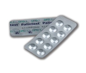 Testkit navulling 10 chloor testtabletten (DPD No. 1)