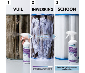 Lo-Chlor Onmiddellijke Filter Reiniger