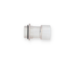 Doorzichtig verloop 50mm lijmverbinding X buitendraad 1/2