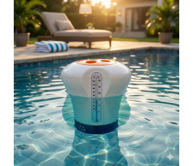 Funshine chloordrijver groot inclusief thermometer