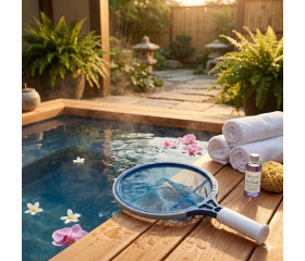 Schepnet voor jacuzzi