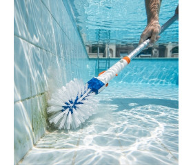 Poolstyle zwembad hoekborstel